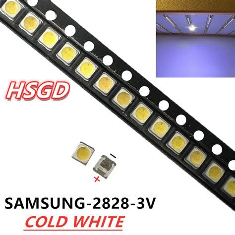 200pcs FOR SAMSUNG 2828 LED Backlight TT321A 1 5W 3W With Zener 3228