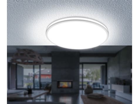 Livarno Home Led Wand Und Deckenleuchte Mit Warmwei E