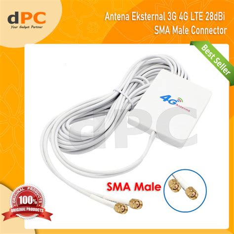 Jual Antena Eksternal G G Lte Dbi Sma Male Connector Jakarta