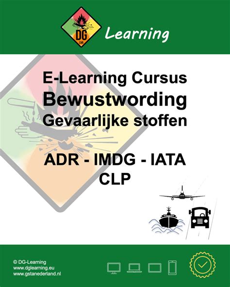 Training Guide Dg Learning Gevaarlijke Stoffen Cursus Online