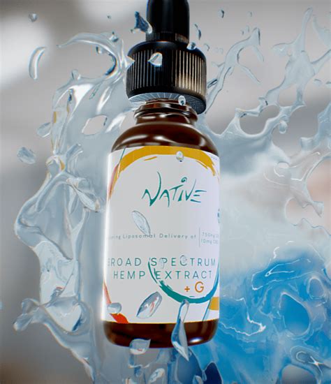 natural native broad spectrum cbdg spray  organic access