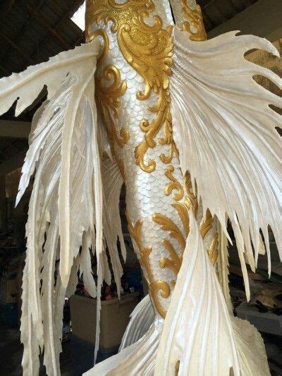 White And Gold Silicone Tail Gold Mermaid Tail Mermaid Fin Mermaid