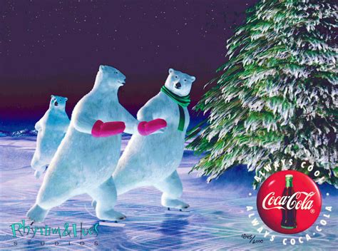 Coca Cola Christmas Polar Bears Wallpaper