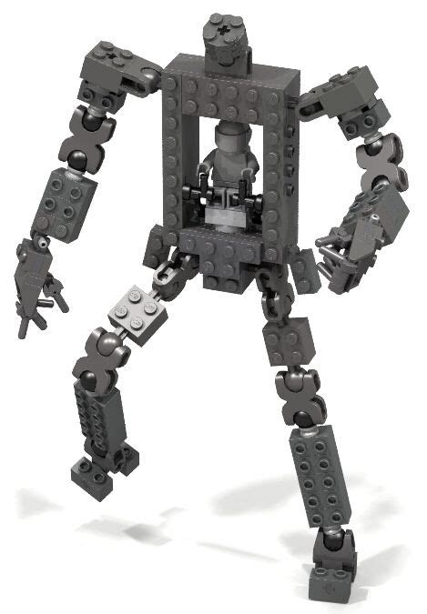 Ball Joint Light Duty Mech Frame V1 Lego Mecha Robot Suit