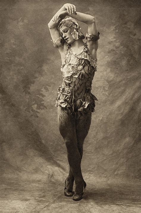 Vaslav Nijinsky In Le Spectre De La Rose Russian Ballet Painting By