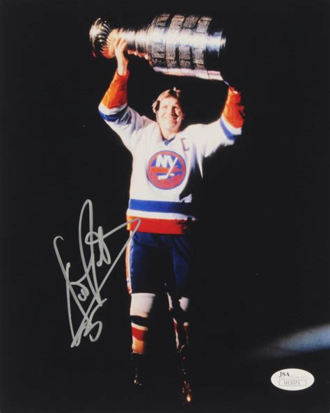 Denis Potvin Signed Islanders 8x10 Photo Jsa Coa Pristine Auction