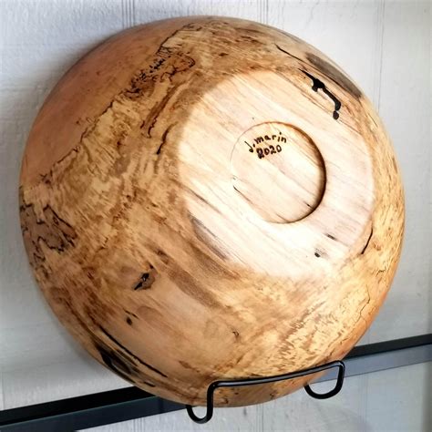 0277 10.5" Spalted Maple Bowl