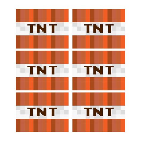 Minecraft Printables Tnt