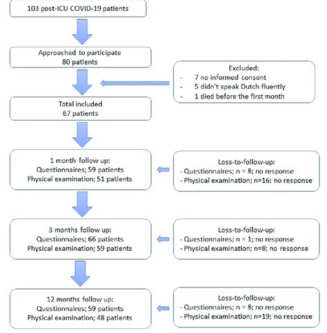 Subject Recruitment Flowchart Icu Intensive Care Unit Download Scientific Diagram