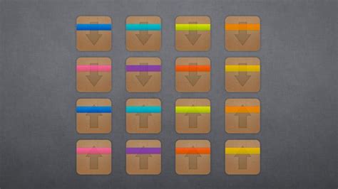 Organize Your Desktop Files And Folders With These Color Coded