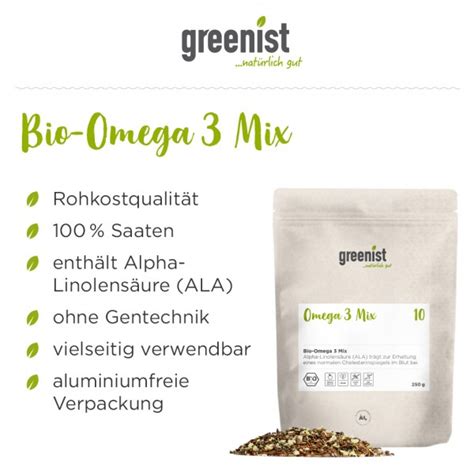 Bio Omega Mix Von Greenist Bei Greenist De