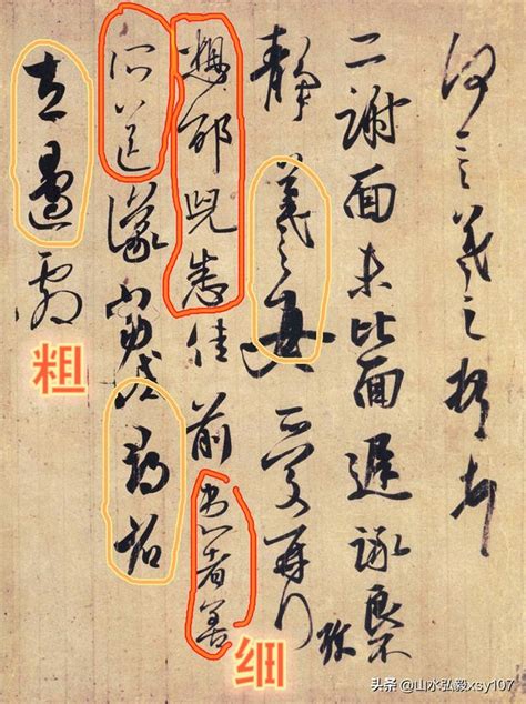 王羲之書法線條出神入化，單一個「粗細變化」技巧，從未被超越 每日頭條