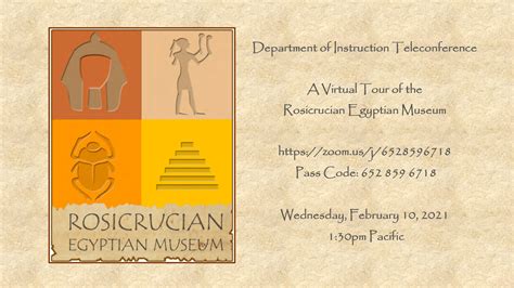 Virtual tour of Rosicrucian Egyptian Museum : r/Rosicrucian