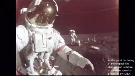 Apollo 14 Lunar Eva Films Speed Adjusted Youtube