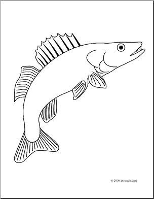 Walleye Clip Art | Clip art, Walleye, Fishing theme - Clip Art Library