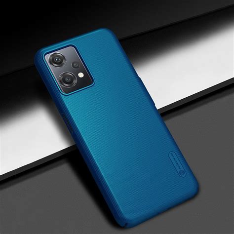 Nillkin Super Frosted Shield Pro Oneplus Nord Ce Lite Hoesje Blauw