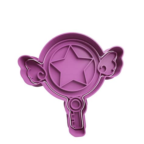 Llave Estrella De Sakura Card Captor Cortador De Galletas STL