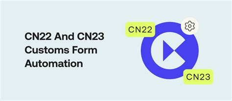 Cn22 And Cn23 Customs Form Automation With Icustoms