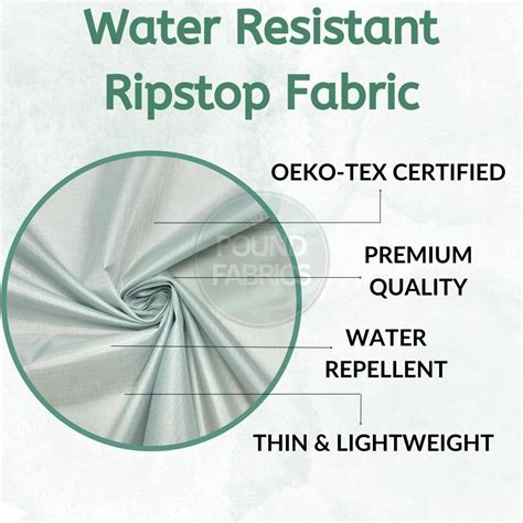 ripstop fabric water resistant  uk prices pound fabrics