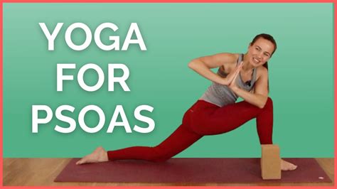 Yoga For Psoas Stretch And Release To Help Low Back And Hip Pain Youtube