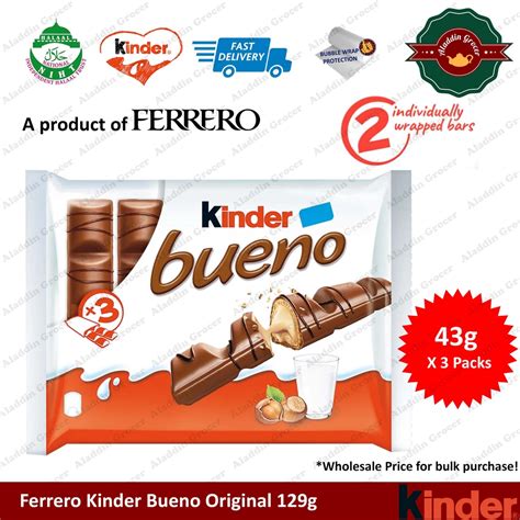 Kinder Bueno Chocolate G X Packs Bueno White G X Packs Exp