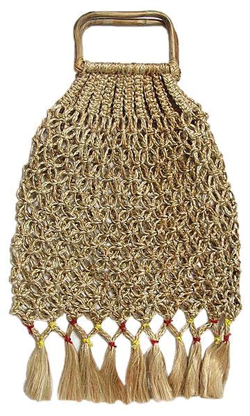 Macrame Jute Bag 22 X 13 Inches