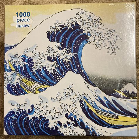 Katsushika Hokusai The Great Wave Piece Jigsaw Puzzle Fine Art