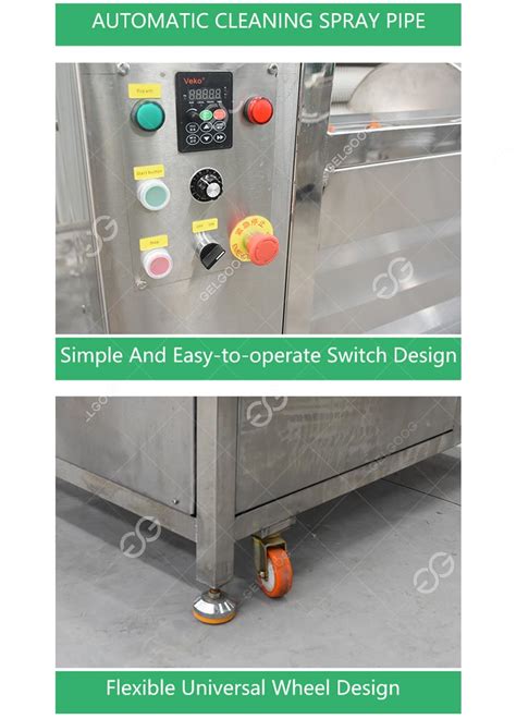 Gelgoog Industrial Sweet Potato Cleaning Machine Brush Taro Potato