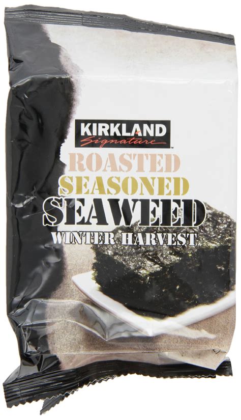 Buy Kirkland Roasted Seaweed 0 6 Oz 10 Ct Online At DesertcartUAE