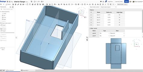 Need advice for creating a sheet metal flange (non-rectangular) — Onshape