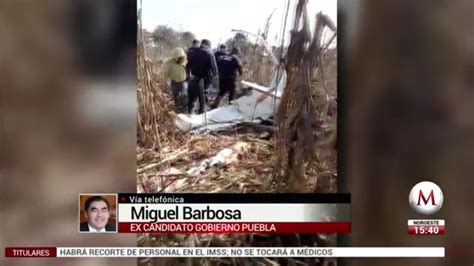 Miguel Barbosa Habla Sobre La Muerte De Martha Erika Alonso Y Rafael