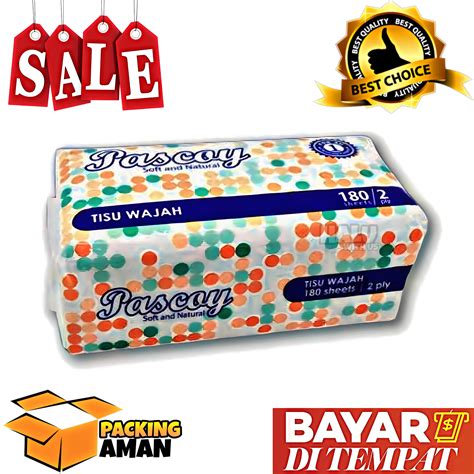 Bisa Cod Promo Pack Tissue Nice Sheets Ply Tissue Pascoy