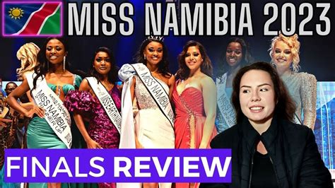 Miss Namibia 2023 Finals Review 💥 Youtube