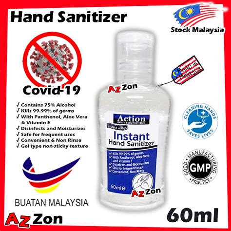 Original Hand Sanitizer KKM Approved 75 Alcohol Kill 99 99 Germs