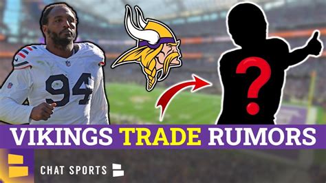 Vikings Trade Rumors 4 Players Minnesota Vikings Could Trade For Ft