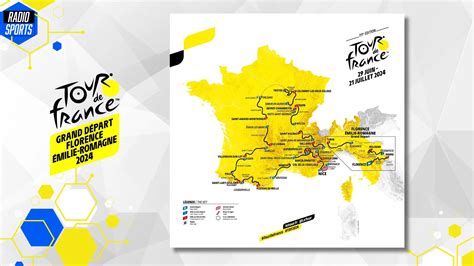 Le Parcours Du Tour De France 2024 Radio Sports