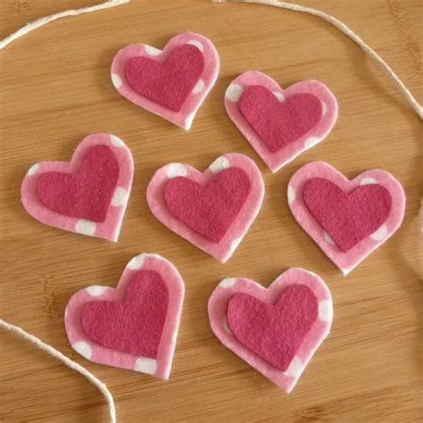 Heart Garland Template