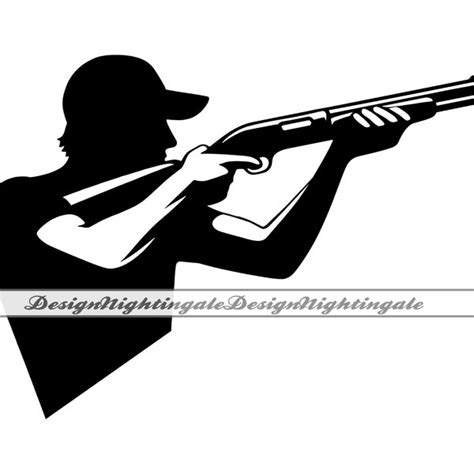 Skeet Shooting Svg Etsy