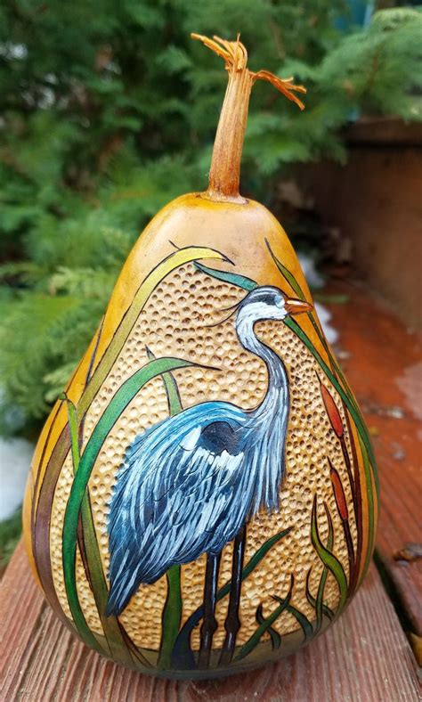 Pin by Ann Cooper on gourds | Hand painted gourds, Gourd art, Gourds crafts