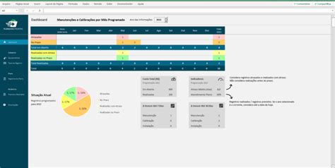 Planilha Para Manuten O Preventiva Em Excel Planilhas Prontas