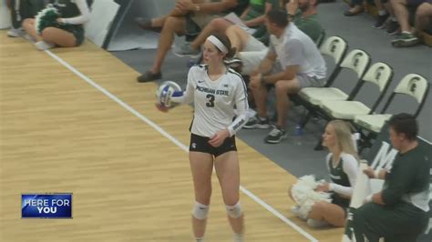 Of Heumann Interest Spartan Volleyball Player Meredith Norris Wlns 6