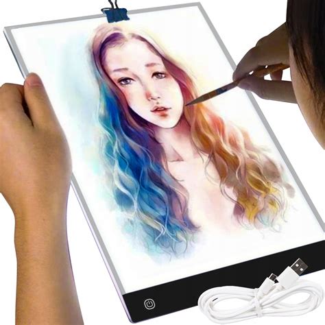 Deska Kre Larska Tablet Graficzny Led Tablica Do Rysowania Pod Wietlana