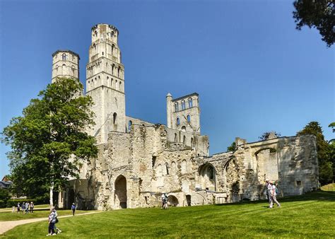 Normandy Jumieges Abbey Founded C Destroyed By Vikings Flickr