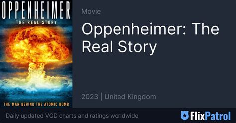 Oppenheimer The Real Story Flixpatrol