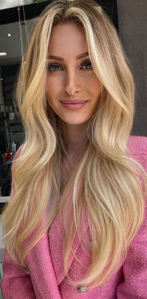 35 Cute Summer Hair Colours And Hairstyles Buttery Blonde Summer Hair