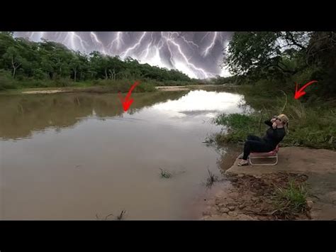 MESMO EM MEIO A TEMPESTADE VOLTAMOS E PESGAMOS O MONSTRO DO ARAGUAIA