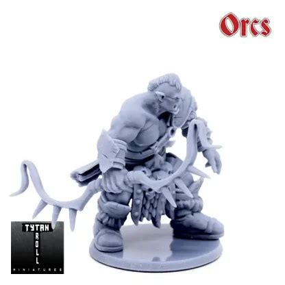 Orc Bowman 2 ORCS 3D Print Resin Simtasia