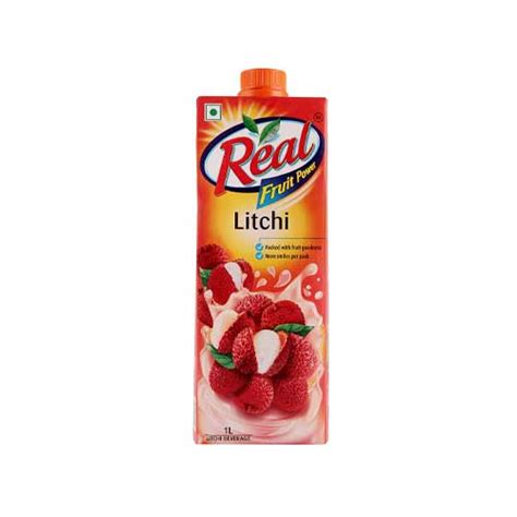 Buy Real Fruit Power Litchi Juice L Neareshop Online At Best Quality