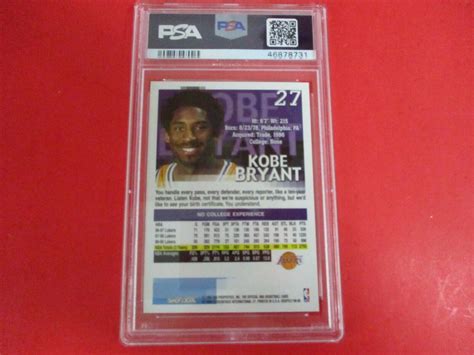 Skybox Nba Hoops Kobe Bryant For Sale Online Ebay