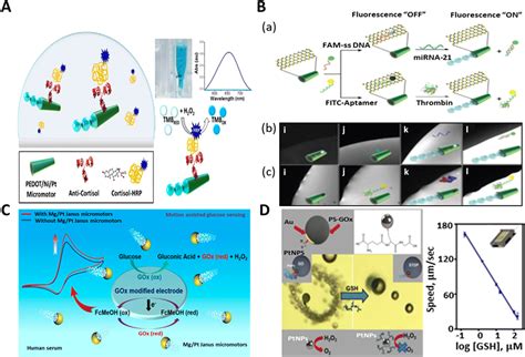 Bubble Propelled Micro Nanomotors A Robust Platform For The Detection